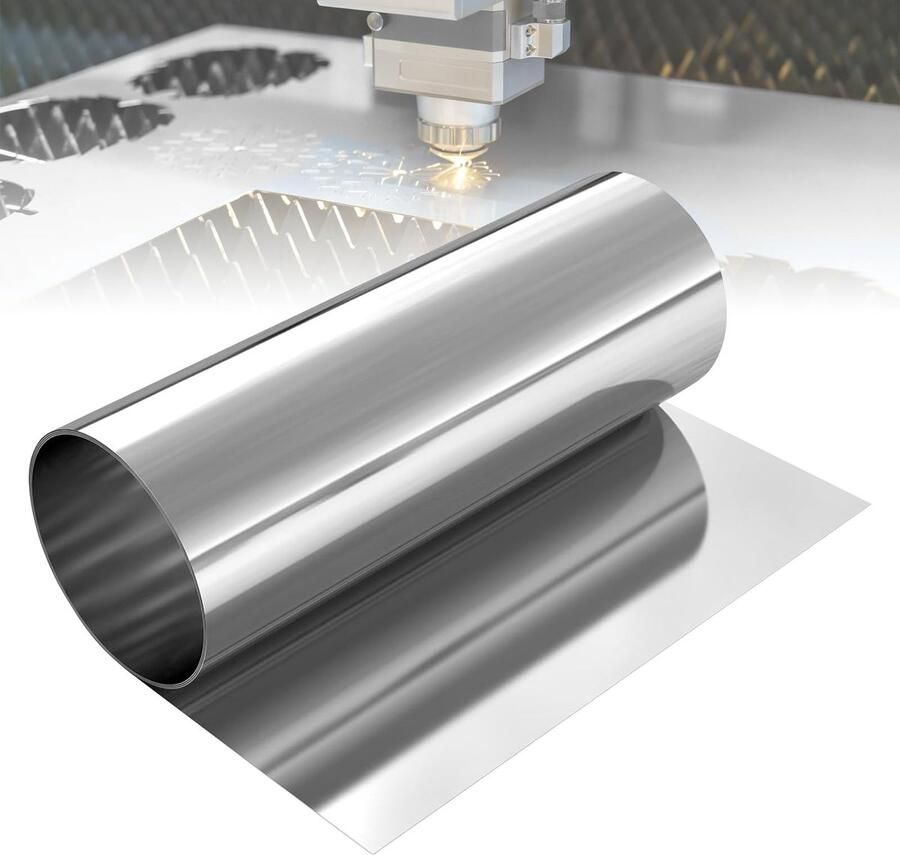 SolidKeus Roestvrijstalen Plaat 0 2 mm voor Reparatie en Oppervlaktebescherming