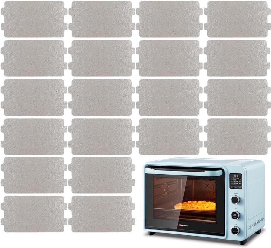 SolidKeus Set van 20 Mica voor Magnetron en Oven