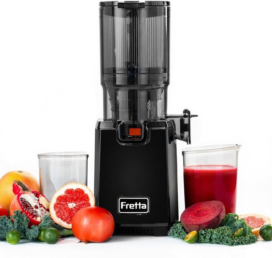 SolidKeus Slow Juicer met 1.8 L Capaciteit en Reversiefunctie