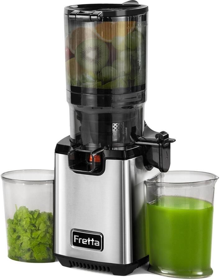 SolidKeus Slow Juicer voor Fruit en Groenten met 1.8 L Capaciteit