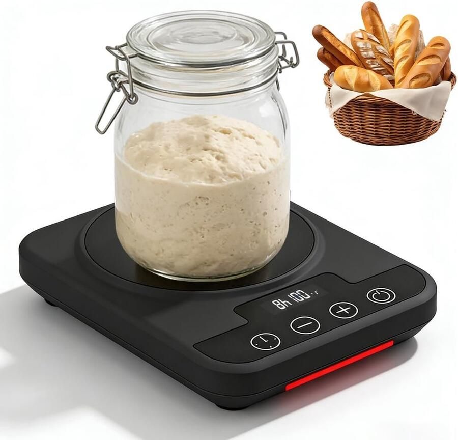 SolidKeus Sourdough Starter Warmer met Precise Temperatuurregeling