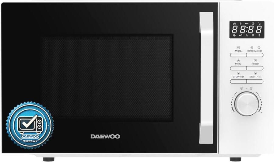 Solo Magnetron 20L 700W met Automatische Programma's en Timer Wit