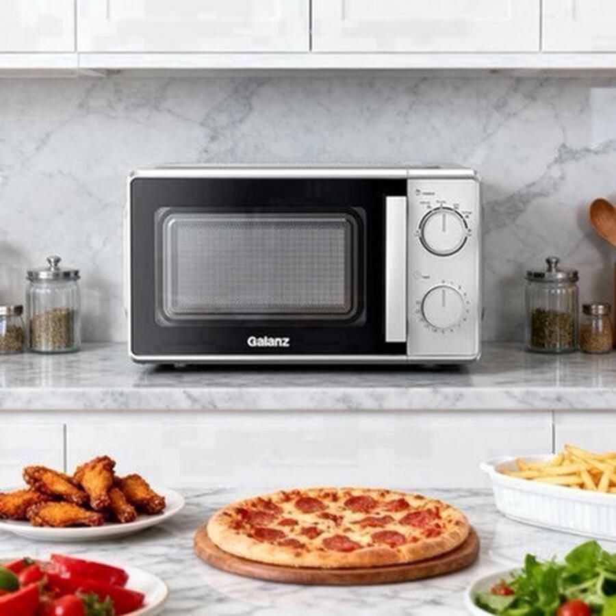 Solo Magnetron – Magnetron Oven – Microwave – Keukenapparaat – Mini Oven – 20 Liter Inhoud – 700 Watt Vermogen