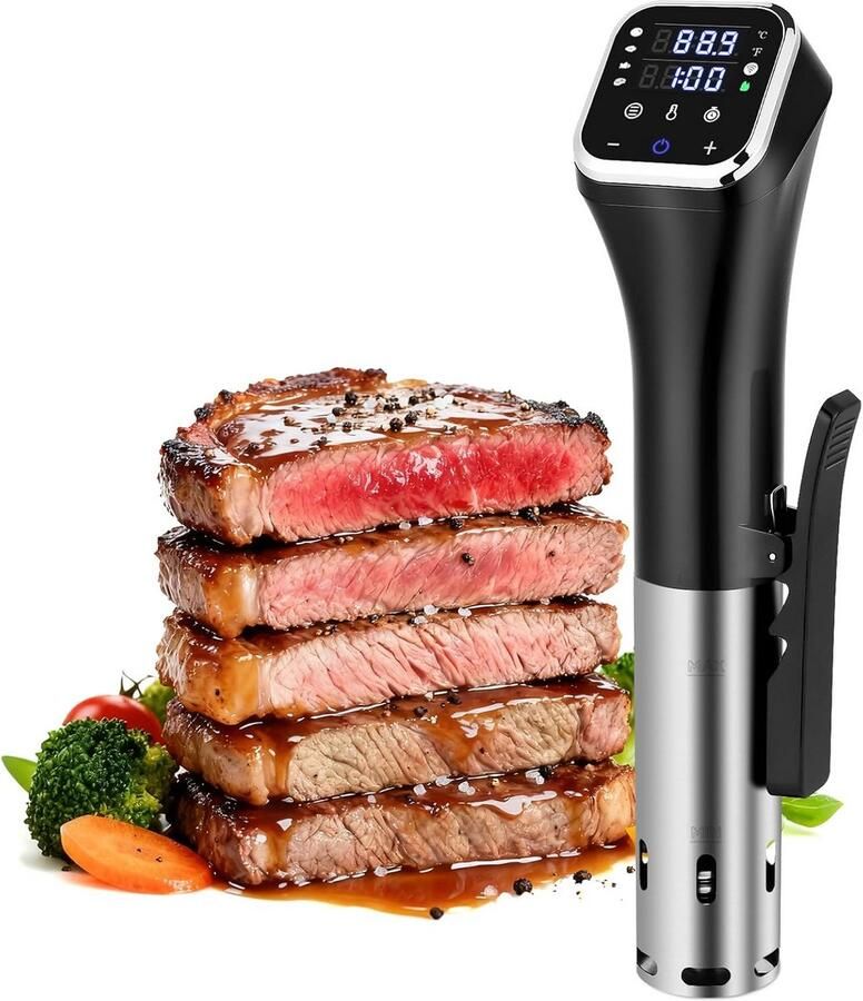 Sous Vide Apparaat met App Bediening en Hoge Precisie Temperatuurregeling