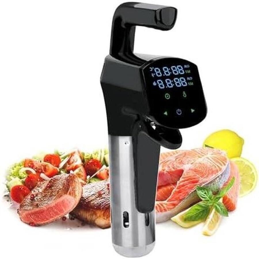 Sous Vide Apparaat Dompelcirculator Koken Precisie Koken App Bediening 20L Capaciteit Zwart