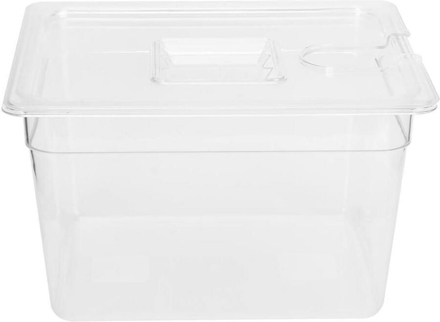 Sous-vide container 11L met deksel voor efficiënte sous-vide bereidingen