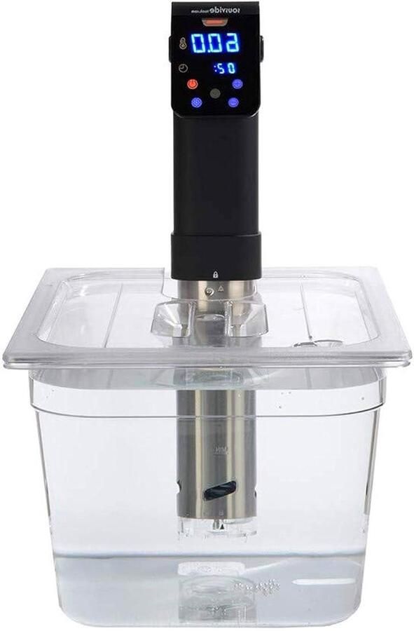 Sous Vide Container Kookvat Polycarbonaat Precisie Koken Op Maat Gemaakt Deksel 11.6 Liter Transparant