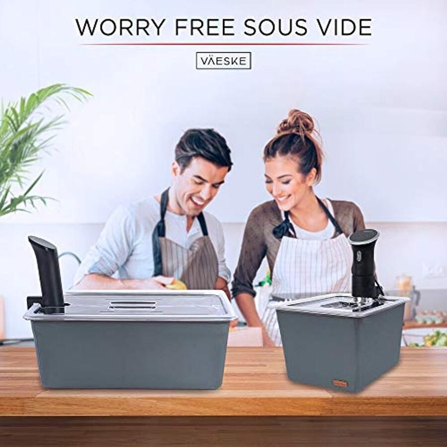 Sous-vide container met isolerende hoes en deksel – 26 quart - Foto 2