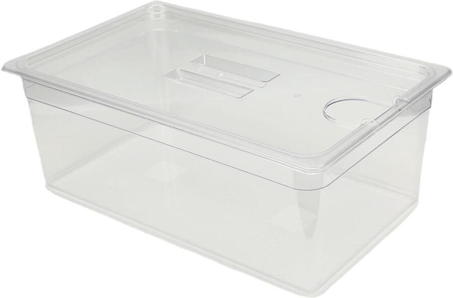 Sous Vide Container Slowcooker Pot Precisie Koken Transparant Ontwerp 25 Liter Transparant