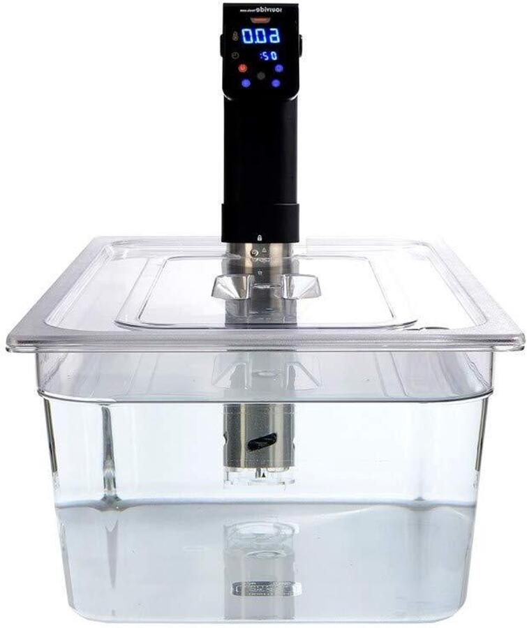 Sous Vide Container Waterbad Bak Precisie Koken Op Maat Gemaakt Deksel 20 Liter Transparant