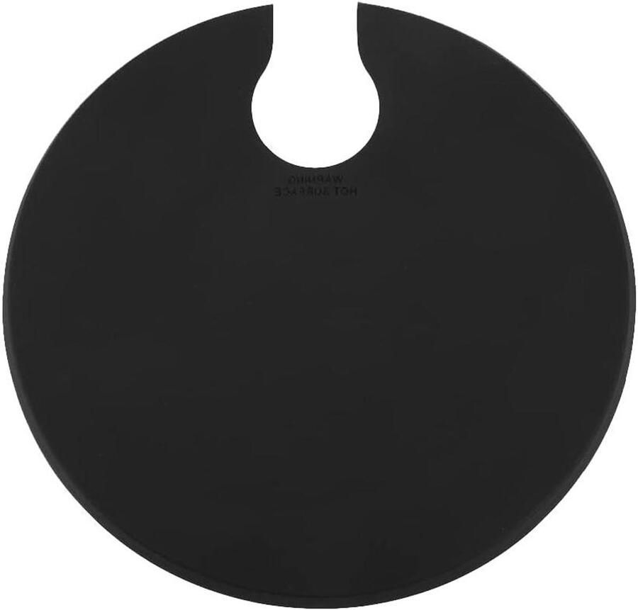 Sous Vide Deksel Kookdeksel Waterbad Precisie Koken Minimaliseert Verdamping 28cm Diameter Zwart