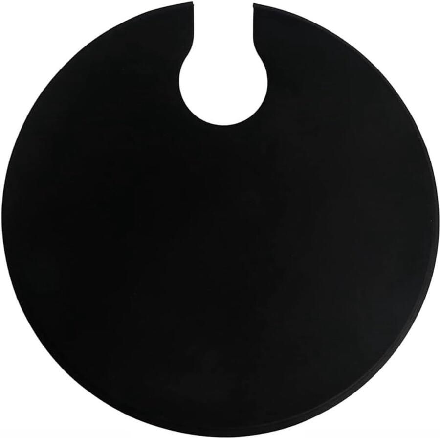 Sous Vide Deksel Kookhoes Siliconen Precisie Koken Stabiele Temperatuur 28 cm Diameter Zwart