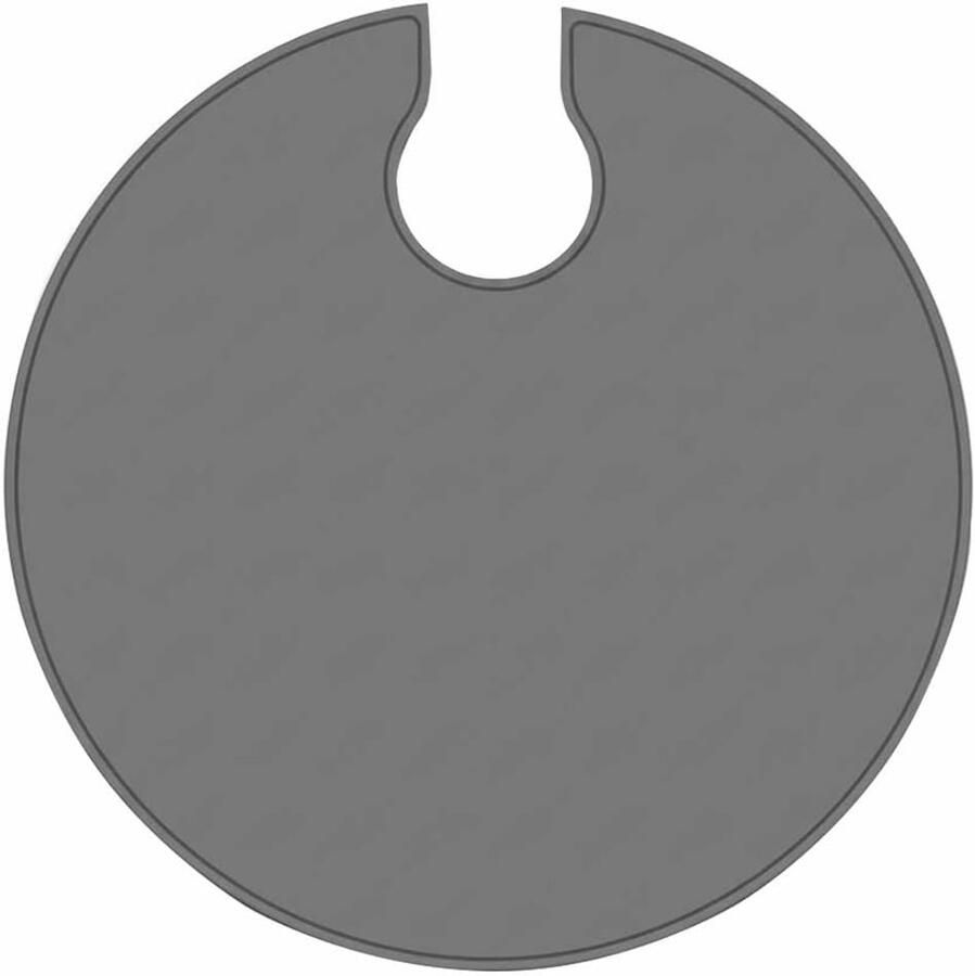 Sous Vide Deksel Kookhoes Siliconen Precisie Koken Stabiele Water Temperatuur 28 cm Diameter Grijs