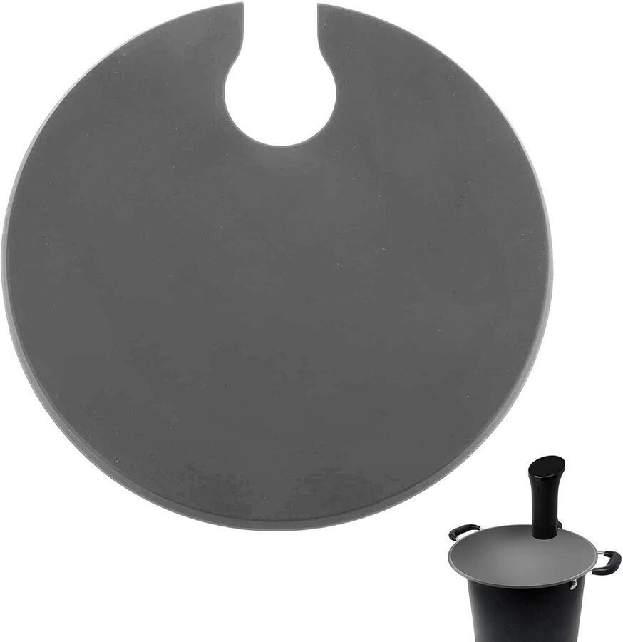 Sous Vide Deksel Precisie Koken Deksel Gelijkmatig Garen Hittebestendig Siliconen Zie Beschrijving Grijs