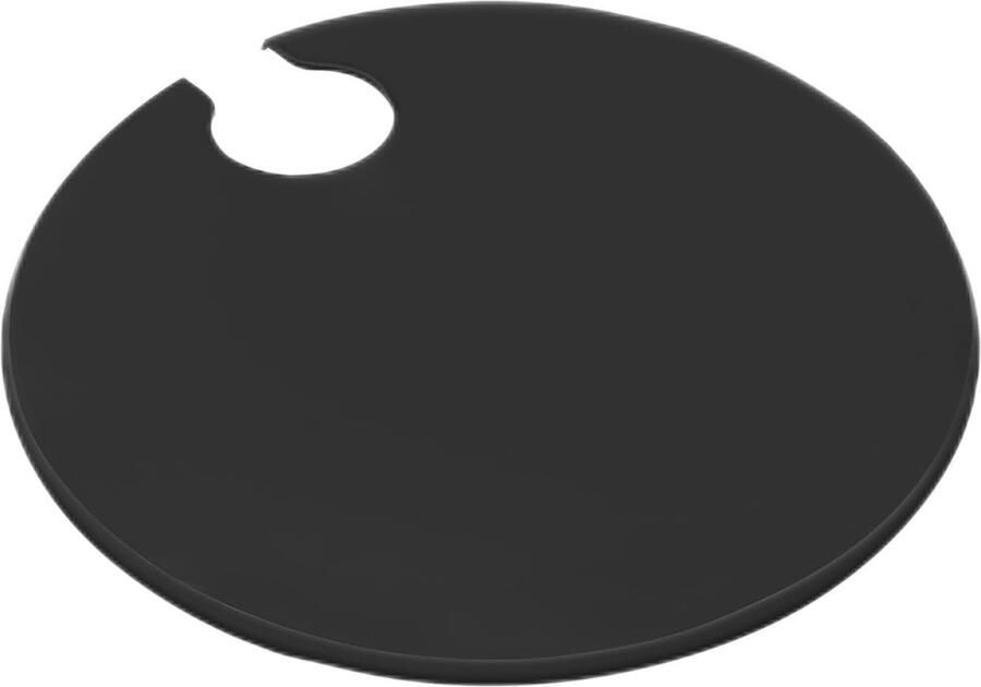 Sous Vide Deksel Precisiekoken Accessoire Vochtbehoud Koken Hittebestendige Afdichting 31 x 15 x 5 cm Zwart