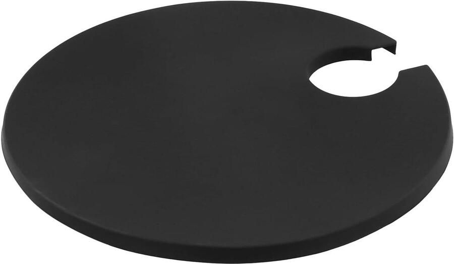 Sous Vide Deksel Siliconen Potdeksel Nauwkeurig Koken Houdt Temperatuur Gelijk Tot 30 cm Diameter Zwart