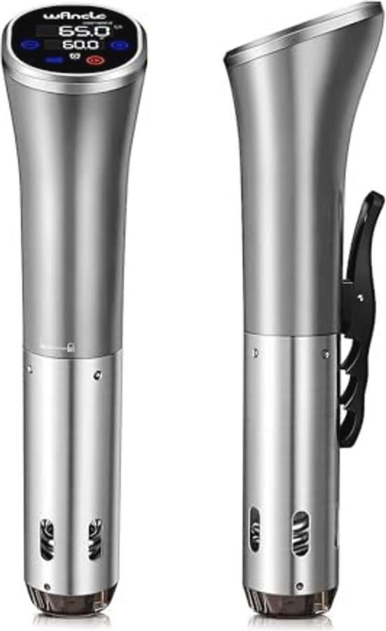 Sous Vide Garer Stick 1100W Waterdicht met Reservatiefunctie en Eenvoudige Bediening