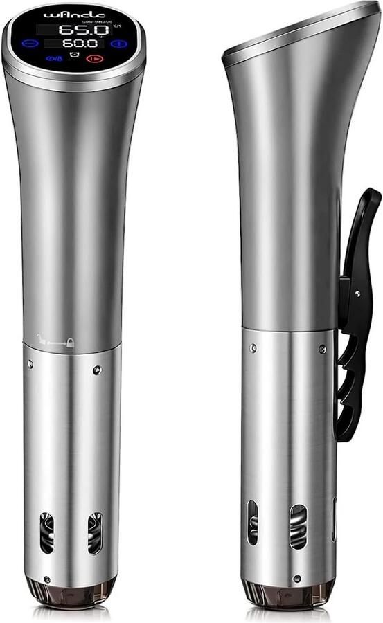 Sous Vide Garer Stick 1100W Waterdicht met Reservatiefunctie en Eenvoudige Bediening