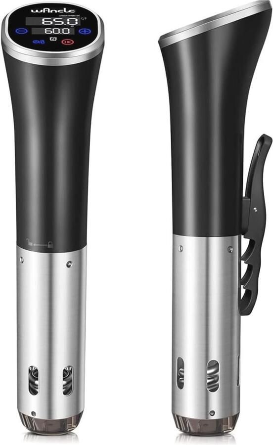 Sous Vide Garer Stick 1100W Waterdicht Precisie Kookpan met Reserveringsfunctie Perfect voor Elke Keuken