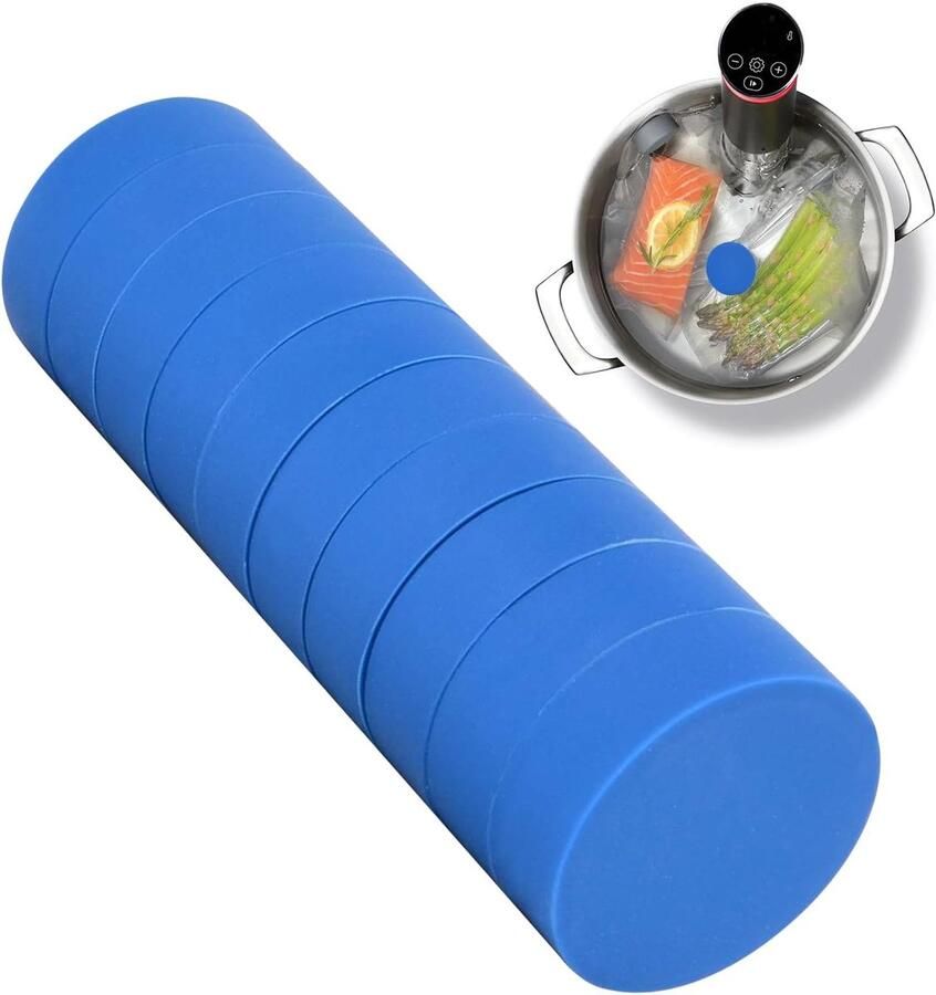 Sous vide gewichten Kookmagneten set Nauwkeurig koken Voedselveilige coating Set van 4 Veelkleurig