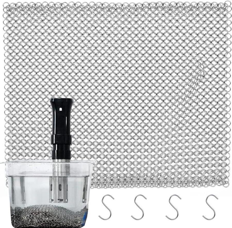 Sous Vide Gewichten Kookaccessoire RVS Voedsel Onderdompelen Food Grade 316 Staal 1 pond per stuk Zilver