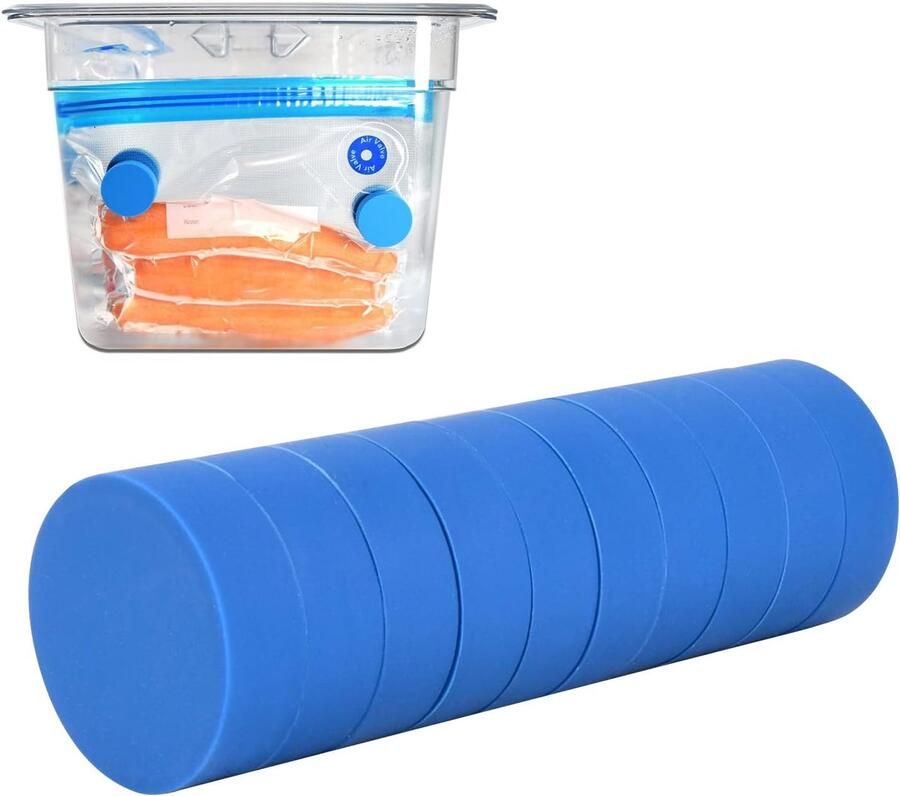 Sous Vide Gewichten Kookclips Magneten Precisie Koken Siliconen Gecoat 4 Stuks Willekeurige Kleur