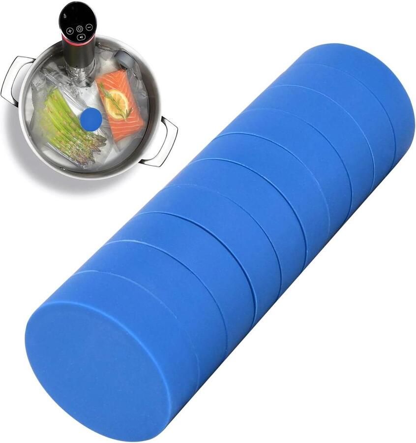Sous-vide Gewichten Kookmagneten Sous-vide Gelijkmatig Garen Siliconen Coating Set van 4 Kleuren