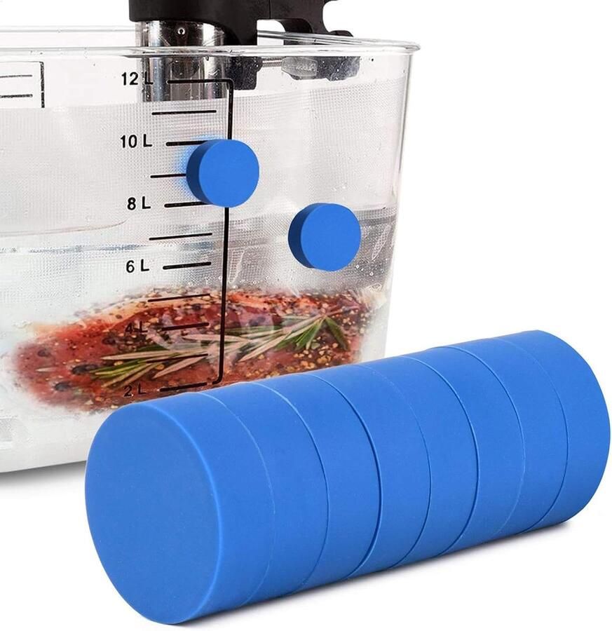 Sous Vide Gewichten Magneet Clips Koken Precisie Siliconen Gecoat Set Van 4 Willekeurige Kleur