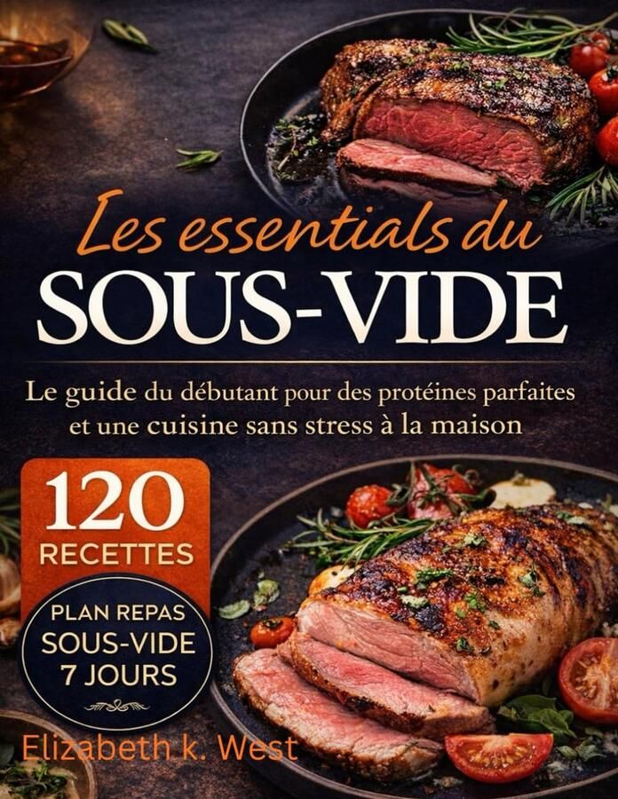 Sous-vide Gids Beginners Kookboek Perfecte Proteïnes Stressvrij Koken 21.59 x 0.94 x 27.94 cm