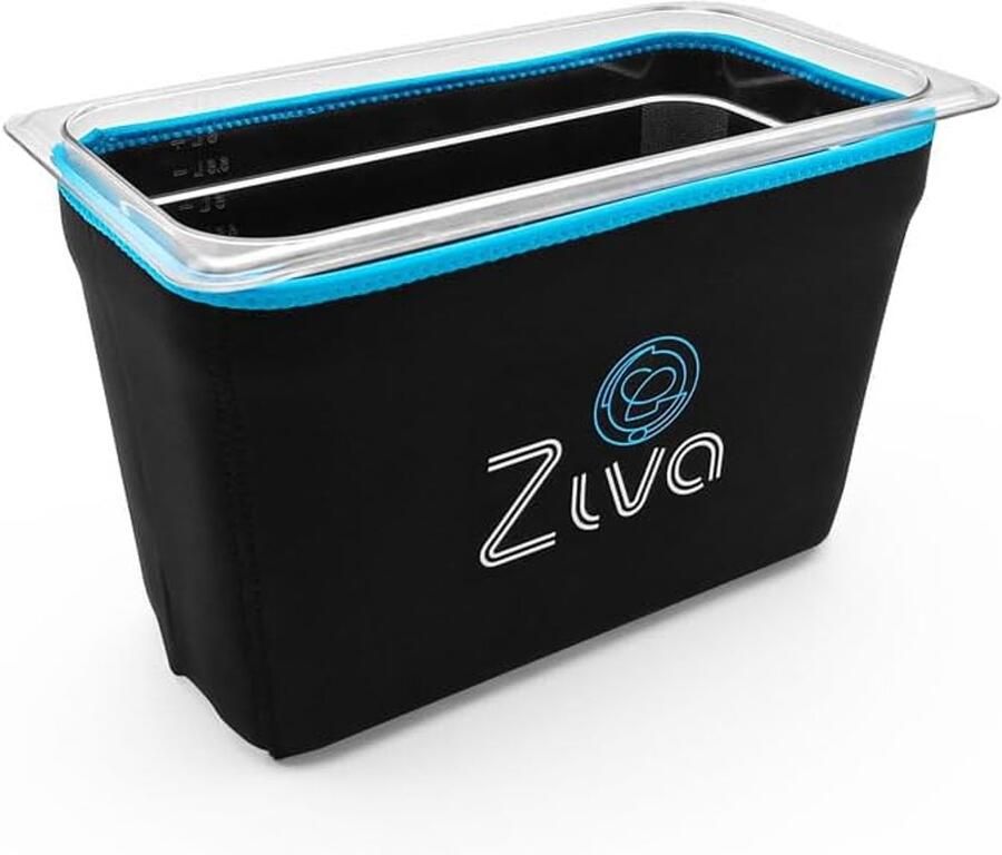 Sous vide hoes Isolerende sleeve Energie besparen Past op 7L bak GN 1 3 Zwart