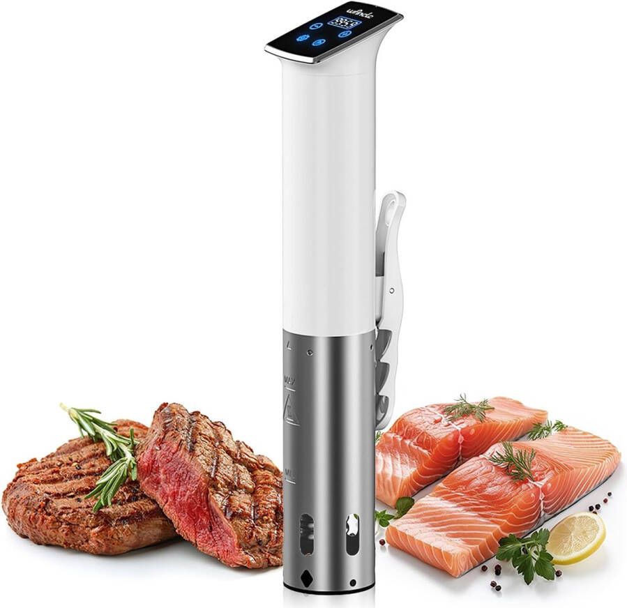 Sous Vide Koker 1100W IPX7 Waterdicht Compact Ontwerp Nauwkeurige Temperatuurregeling ± 0 1 °C
