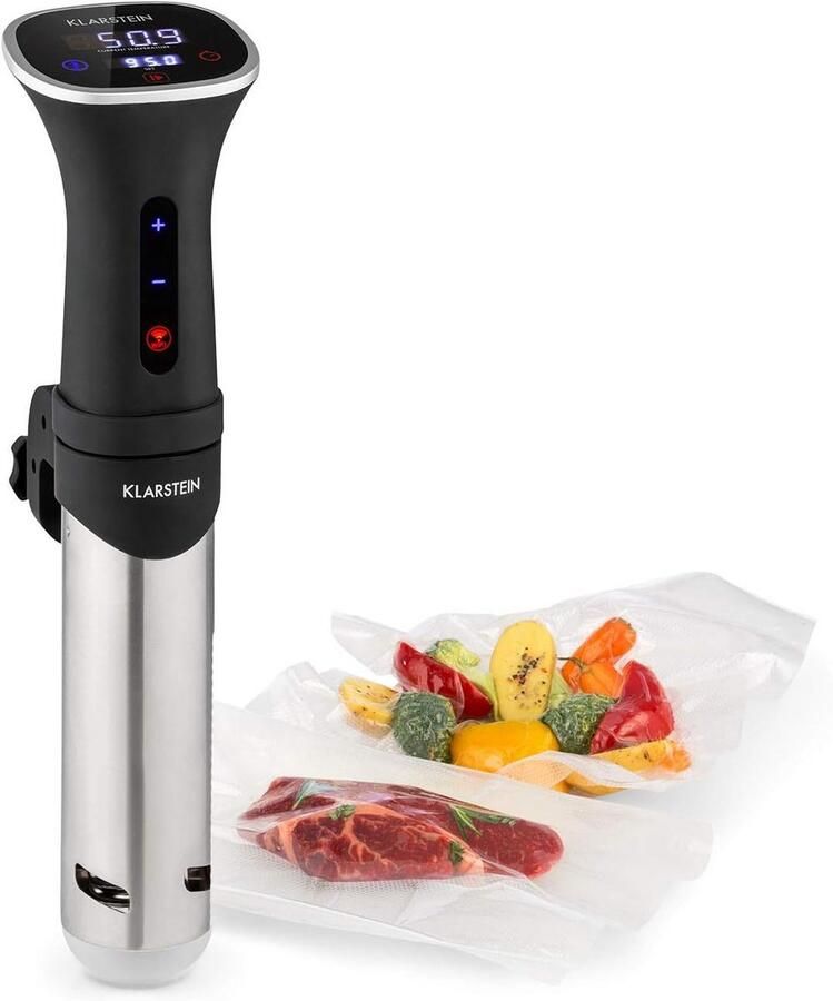Sous Vide Koker Vacuüm Garen Gourmet Koken App Bediening 15 Liter Zwart