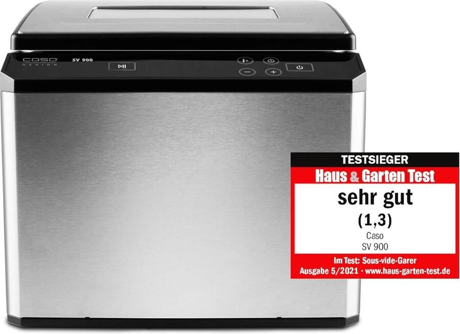 Sous Vide Koker Vacuüm Garen Lage Temperatuur Koken Nauwkeurige Temperatuurregeling 9 Liter Zilver