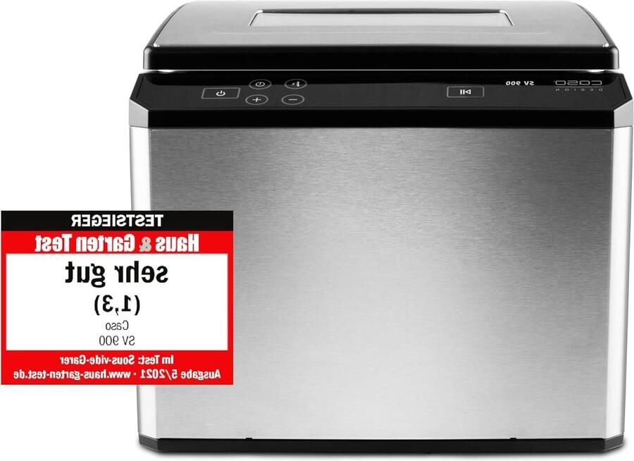Sous Vide Koker Vacuüm Koken Lage Temperatuur Nauwkeurige Temperatuurregeling 9 Liter Zilver