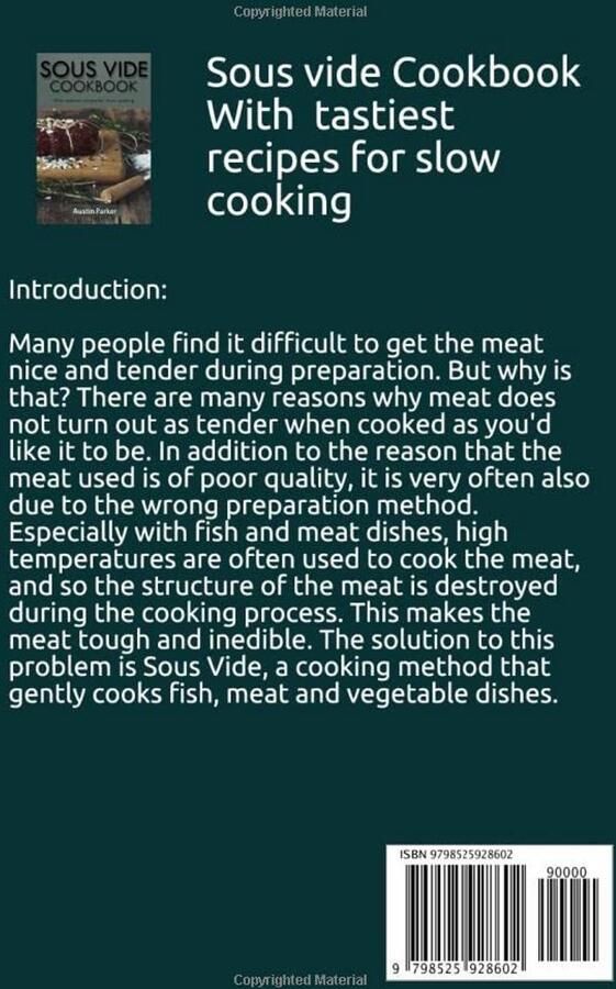 Sous vide Kookboek: Heerlijke recepten voor langzaam koken - Foto 2