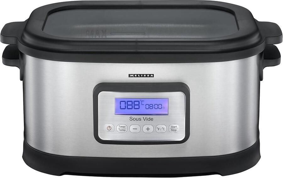 Sous Vide Kookpan Vacuüm Koken Lage Temperatuur Koken Instelbare Tijd Temperatuur 8.5 Liter 520 Watt