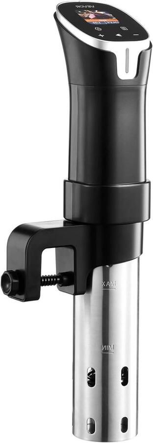 Sous-vide Kooktoestel Dompel Circulator Precisie Koken App Bediening 12 Liter Zwart