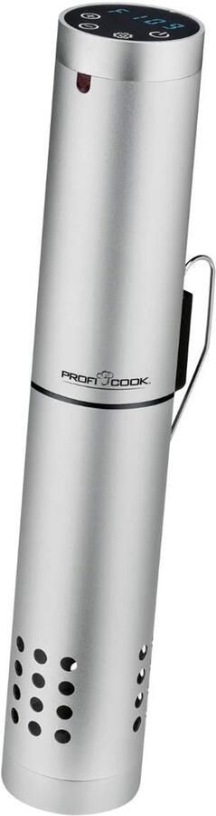 Sous vide kooktoestel WIFI 0°C 90°C watercirculatie 7-8 l min. 1000 watt automatische programma's aluminium behuizing LED-display automatische uitschakeling PC-SV 1159