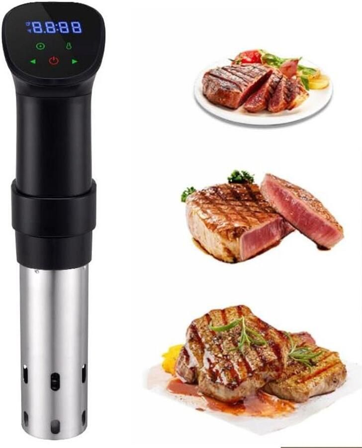 Sous Vide Machine Dompel Circulator Thermische Koker Precisie Koken Waterdicht Anti-Droog 850W Zilver