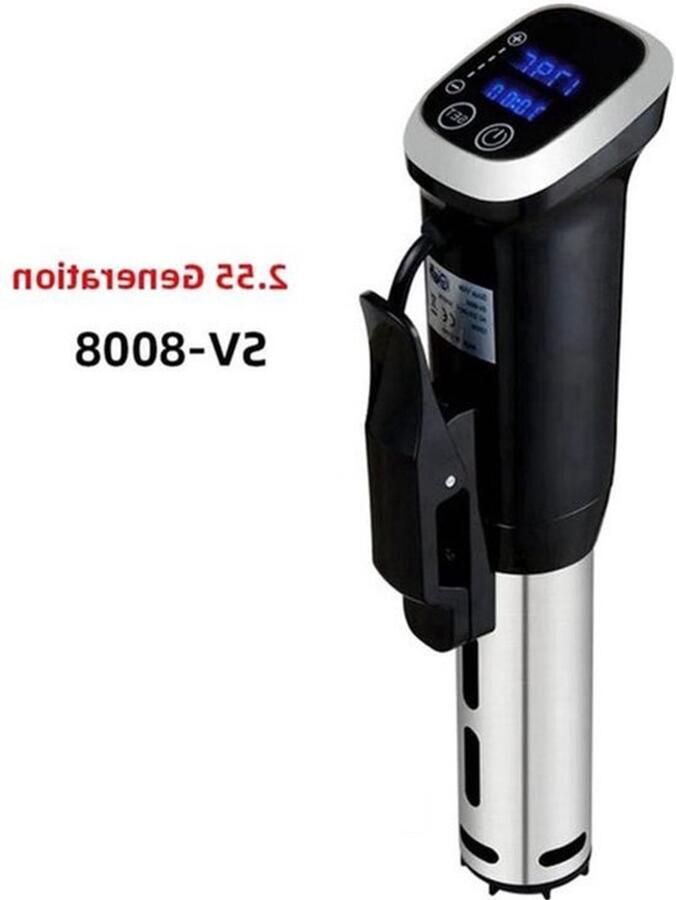 Sous Vide Sous Vide Stick Sous-vide Kokers Waterdichte met LCD Digitaal Display Instelbare Tijd en Temperatuur SV-8008