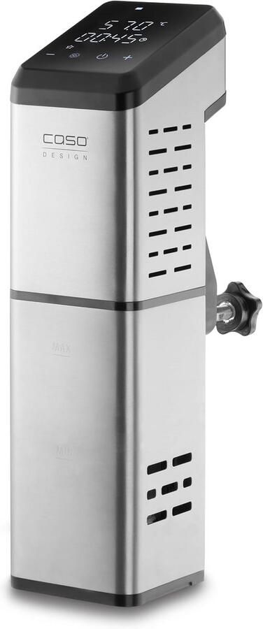 Sous Vide Stick Vacuüm Koker Aromatisch Koken Roestvrij Staal 60 Liter Zilver Zwart