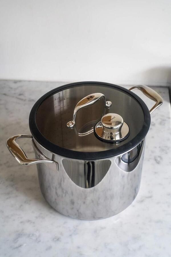 Sous Vide Waterbad Precisie Koken Perfect Garen Deksel Beperkt Verdamping 9.8 Kwarts Zilver