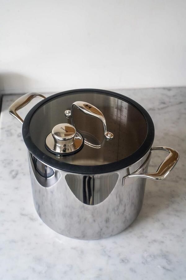 Sous Vide Waterbad Precisie Kookpan Perfect Koken Deksel Beperkt Verdamping 9.8 Liter Zilver