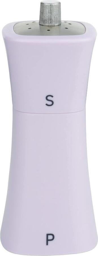 SP-9174PU 2-in-1 zoutschudder en pepermolen kunststof lavendel