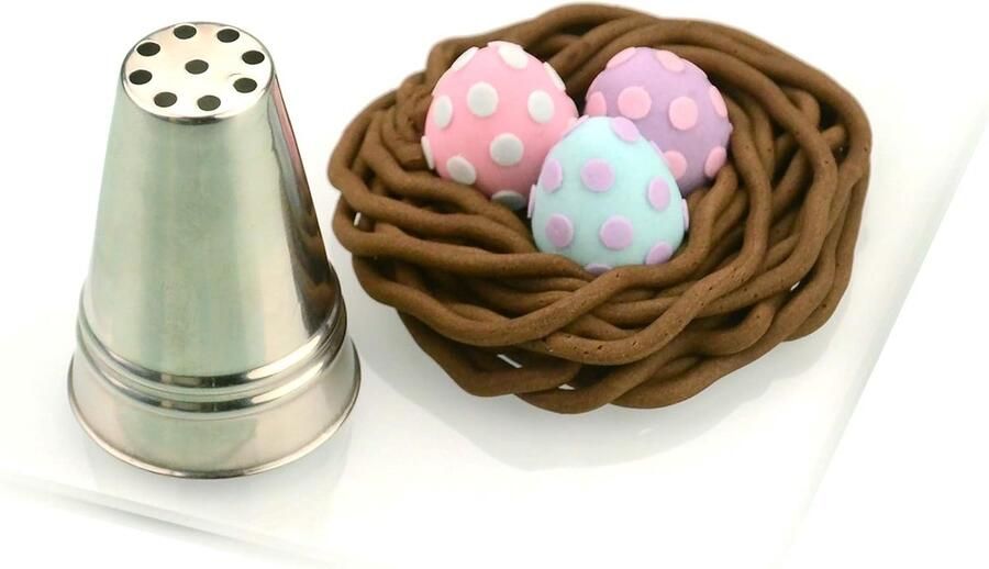 Spaghettitang Pastatang Serveren van Pasta Naadloos Ontwerp Metaal