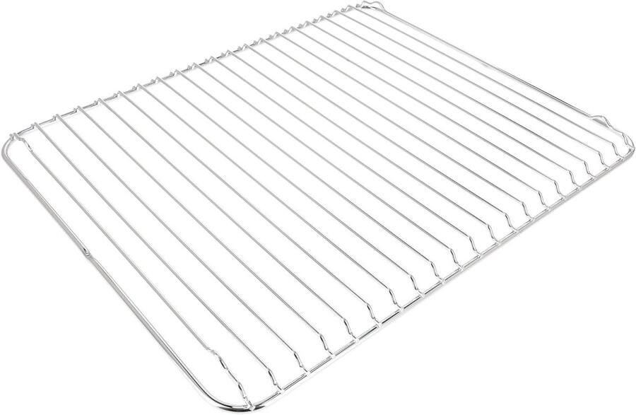 Oven Grill Pan Plank Ovenrooster Draadplank Vlees Grillen Vervangend Onderdeel 426 x 357.4 MM Zilver