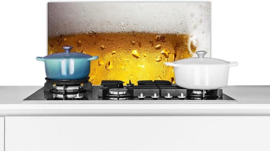 Spatbeschermer Keuken Achterwand Keuken Koken en Bakken Waterdicht en Hittebestendig 60x30 cm Multicolor