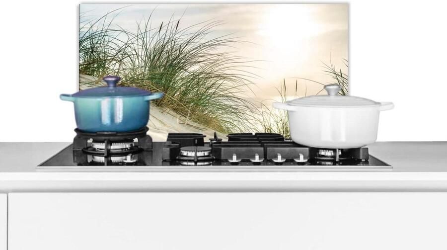 Spatbeschermer Keuken Achterwand Plaat Koken Beschermen Scherpe Fotoprint 60x30 cm Veelkleurig