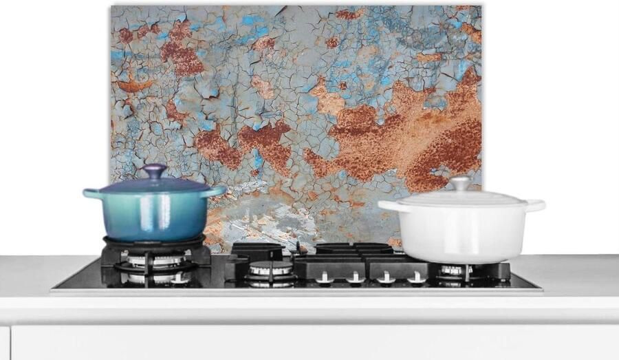 Spatbeschermer Keuken Keukenscherm Spat Koken Beschermen Unieke Foto Print 60x40 cm Multicolor