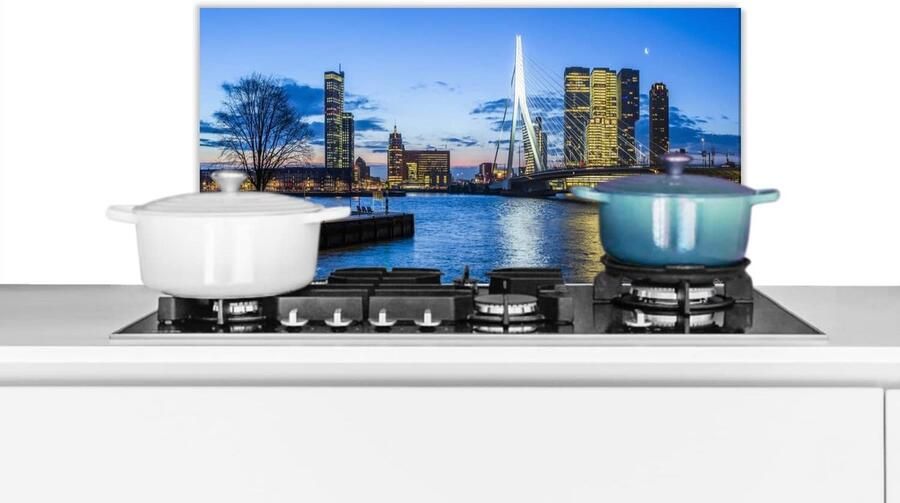 Spatbeschermer Keuken Keukenscherm Spatbord Koken Beschermen Scherpe Fotoprint 60x30 cm Multicolour